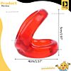 Soft Jelly Ring Red