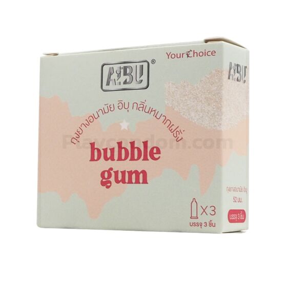 AIBU Bubble Gum 1 กล่อง (3 ชิ้น)