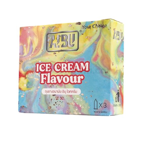 AIBU ICE CREAM Flavour 1 กล่อง (3 ชิ้น)