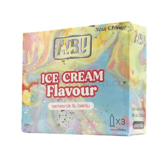 AIBU ICE CREAM Flavour 56 1 กล่อง (3 ชิ้น)