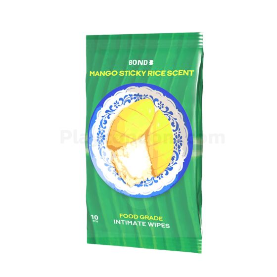 Bond Intimate Wipes Mango Sticky Rice Scent