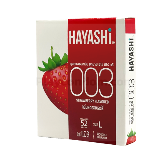 Hayashi 003 Strawberry Flavor 1 กล่อง