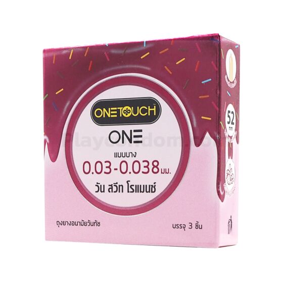 Onetouch ONE Sweet Romance 1 กล่อง (3 ชิ้น)