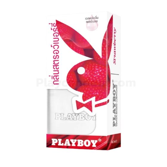 Playboy Lubricant Gel Strawberry Water Base