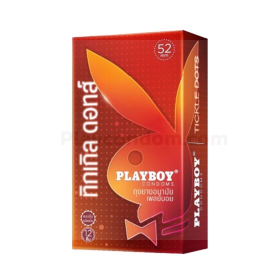 Playboy Tickle dot 1 กล่อง แบบ 12 ชิ้น
