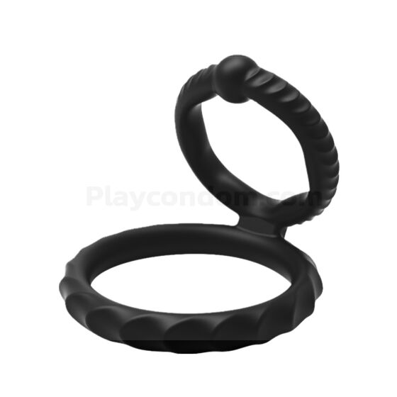 Wave Ring Black