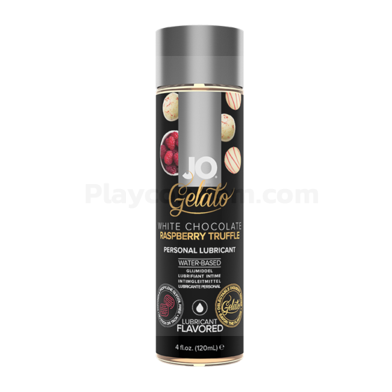 JO Gelato White Chocolate Raspberry Truffle 120 ml.