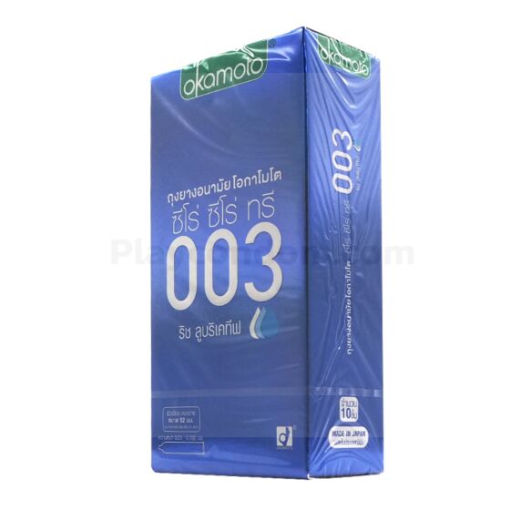 Okamoto 003 Rich lubricative 1 กล่อง 10 ชิ้น