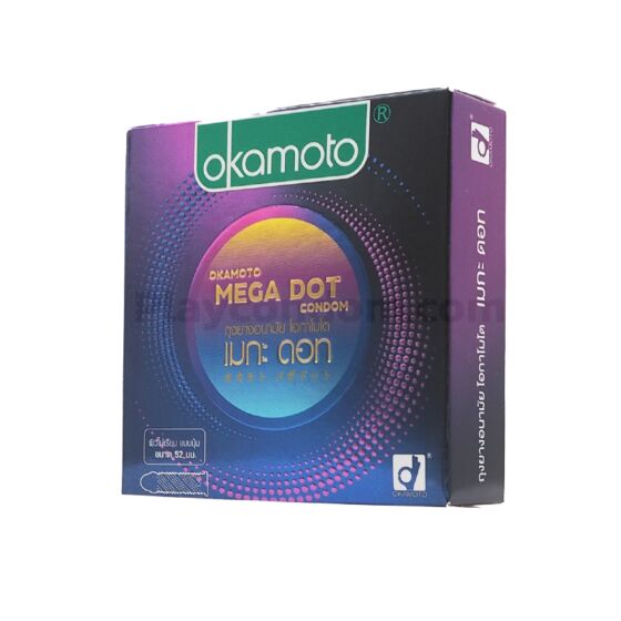 Okamoto Mega Dot 1 กล่อง