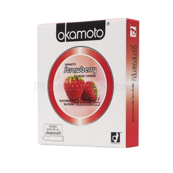 Okamoto Strawberry 1 กล่อง
