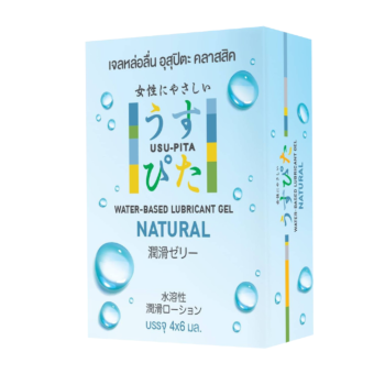 Usu-Pita Gel Natural 1 กล่อง (4 ชิ้น)