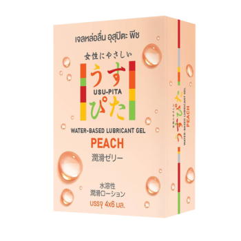 Usu-Pita Gel Peach 1 กล่อง (4 ชิ้น)