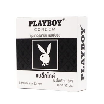Playboy Black Tie - 1 กล่อง (3 ชิ้น)