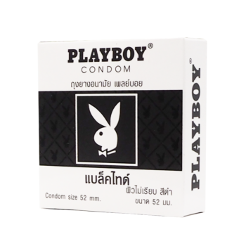 Playboy Black Tie - 1 กล่อง (3 ชิ้น)